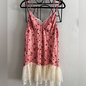 Anthropologie Sweetheart Mini Dress NWT
